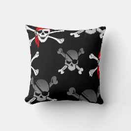 スカルンボーンズパーティー海賊版装飾用クッション クッション
