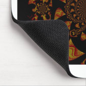 スカル万華鏡のように千変万化するパターンアートプリント マウスパッド (コーナー)