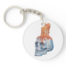 スカル付きキャンドル