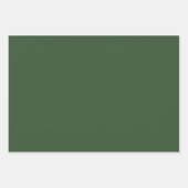 スカル付き花リース ラッピングペーパーシート (正面3)