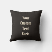 スカル付ハート クッション (裏面)