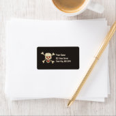 スカル付ハート ラベル (インサイチュ)