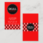 スカル会社センストライプター 名刺 (正面/裏面)