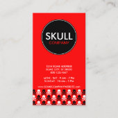 スカル会社センストライプター 名刺 (正面)