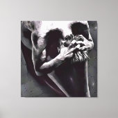 スカル体 キャンバスプリント (正面)