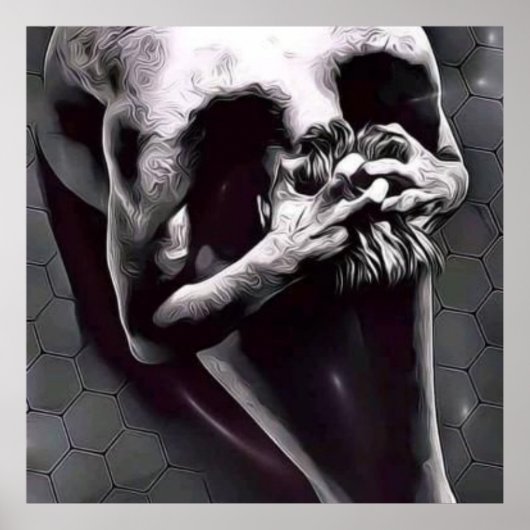 スカル体 ポスター (正面)