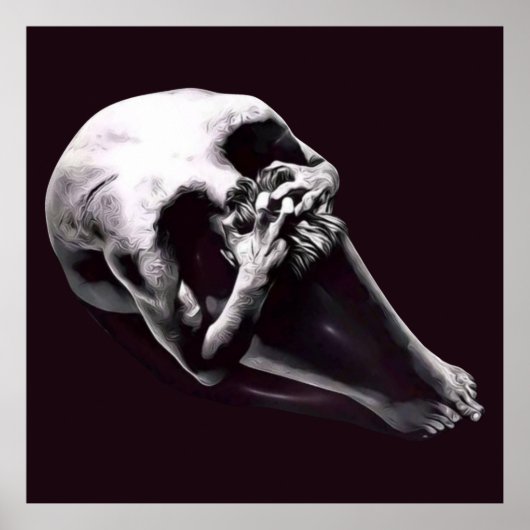 スカル体 ポスター (正面)