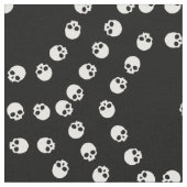 スカル六角模様織物 ファブリック (クローズアップ)