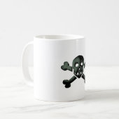 スカル十字骨 コーヒーマグカップ (正面左)