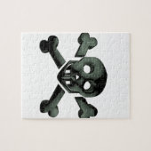 スカル十字骨 ジグソーパズル (横)