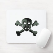 スカル十字骨 マウスパッド (マウス)
