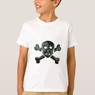 スカル十字骨 Tシャツ