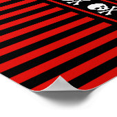 スカル十字 ポスター (角)