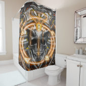 スカル印章第2巻 シャワーカーテン (インサイチュ)