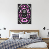 スカル印 キャンバスプリント (インサイチュ (寝室))