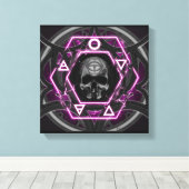 スカル印 キャンバスプリント (インサイチュ (ウッドフロア))