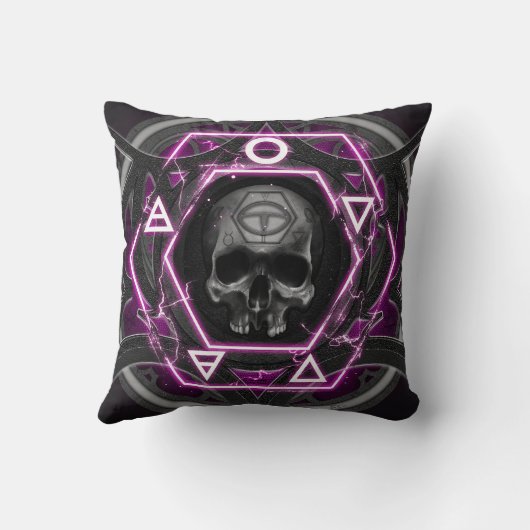 スカル印 クッション (裏面)