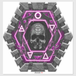 スカル印 シール