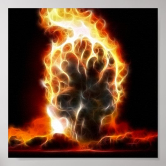 スカル原子爆弾 ポスター (正面)