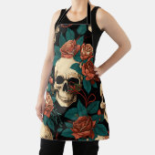 スカル及びバラエプロン エプロン (インサイチュ)