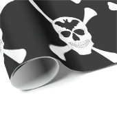 スカル及び石骨包み紙 ラッピングペーパー (ロールコーナー)