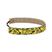 スカル及び骨が交差した図形パターン アスレチックヘッドバンド (左)