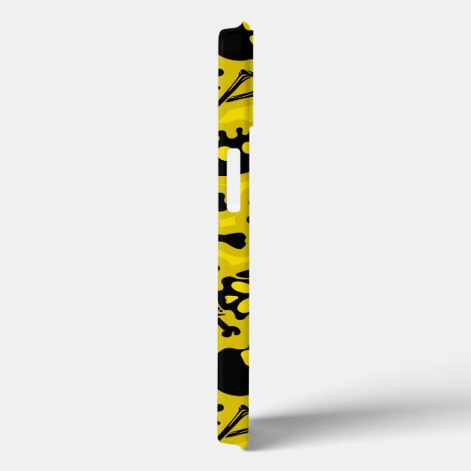 スカル及び骨が交差した図形パターン Case-Mate iPhoneケース (裏面 / 右)