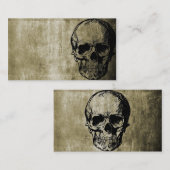 スカル名刺 名刺 (正面/裏面)