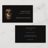 スカル名刺 名刺 (正面/裏面)