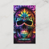 スカル名刺 名刺 (正面)