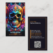 スカル名刺 名刺 (正面/裏面)