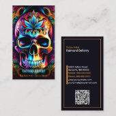 スカル名刺 名刺 (正面/裏面)