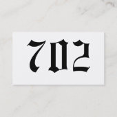 スカル名刺 名刺 (裏面)