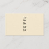 スカル名刺 名刺 (裏面)