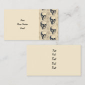 スカル名刺 名刺 (正面/裏面)