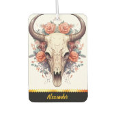 スカル型フローラフレッシュナー カーエアーフレッシュナー (正面)