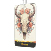 スカル型フローラフレッシュナー カーエアーフレッシュナー (左)