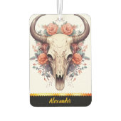 スカル型フローラフレッシュナー カーエアーフレッシュナー (裏面)