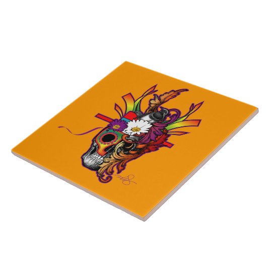 スカル外 タイル (側面)