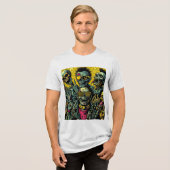 スカル帯 トライブレンドＴシャツ (正面全面)