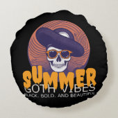 スカル帽 ラウンドクッション (裏面)