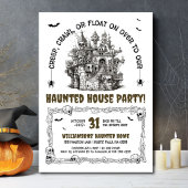 スカル幽霊のよく出るハウスパーティー 招待状