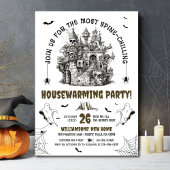 スカル幽霊のよく出るハウス温暖化パーティー 招待状