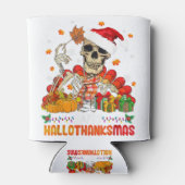 スカル感謝祭メリークリスマスハッピーハロタン 缶クーラー (裏面)