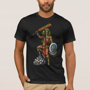 スカル戦アステカ士 Tシャツ
