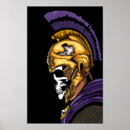 スカル戦士とブラック ポスター