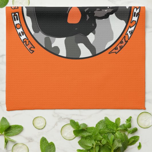 スカル戦士 キッチンタオル (折り畳み)