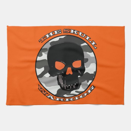 スカル戦士 キッチンタオル (横)