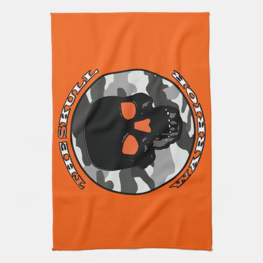 スカル戦士 キッチンタオル (縦)