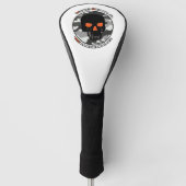 スカル戦士 ゴルフヘッドカバー (正面)